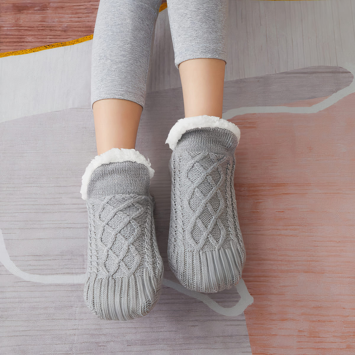 Warme und weiche Thermo-Socken Jayla