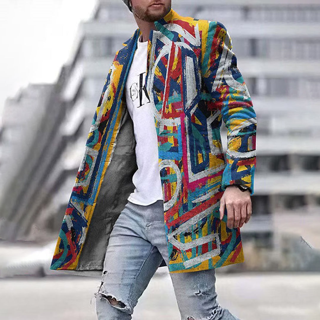 Elegantes Herren-Langmantel - JOHN