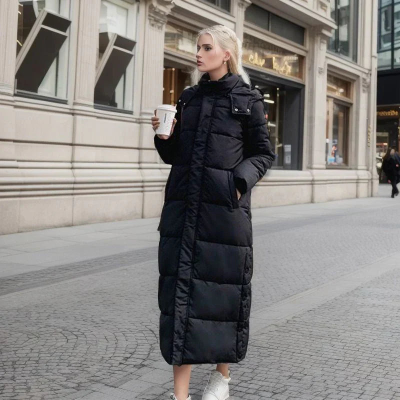 Lockere, lange Winterjacke – Modell Jordis