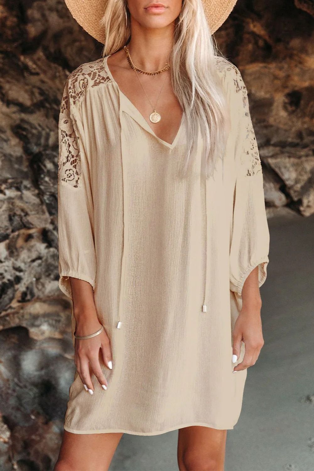 Leichtes Strandkleid namens Josie