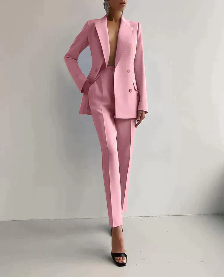 Damen Blazer- und Hosenset von Avelena