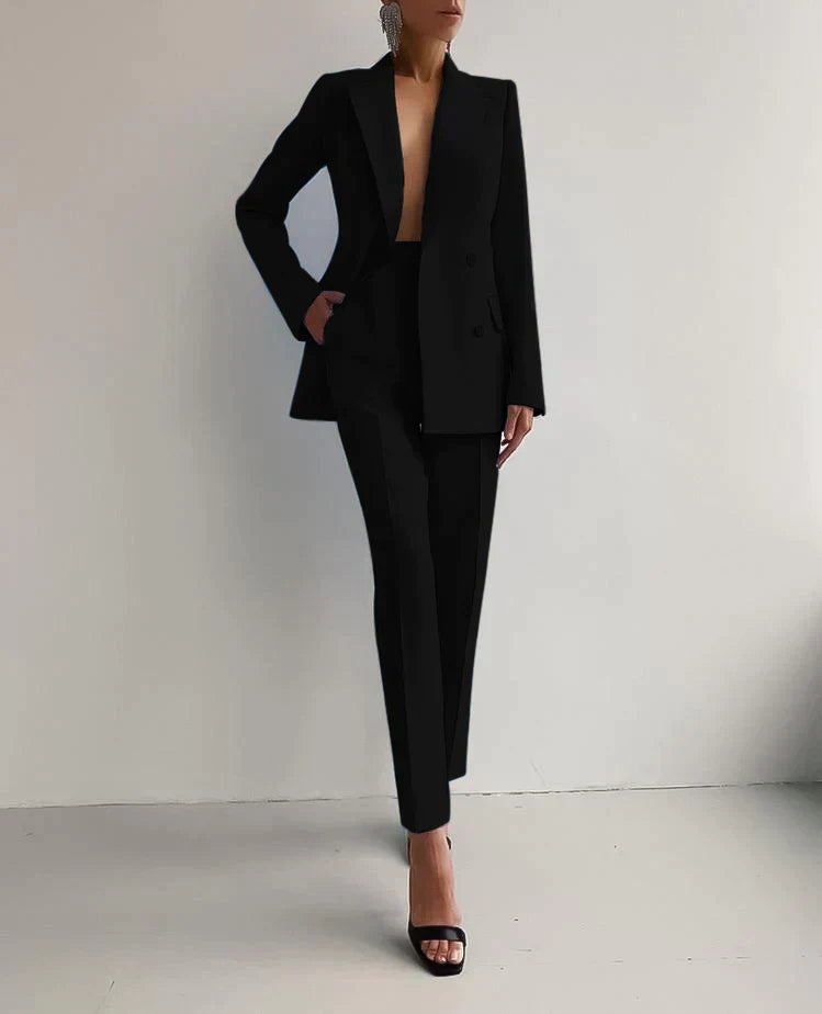 Damen Blazer- und Hosenset von Avelena