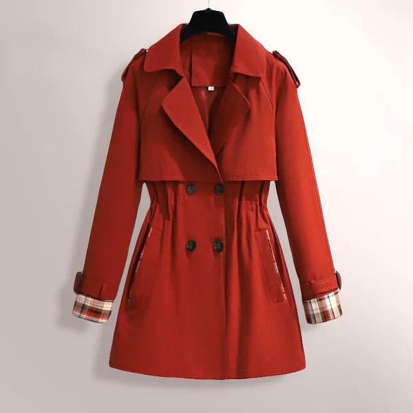 ModeGeist | Eleganter Regen Mantel Damen