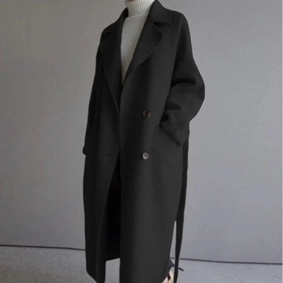 Elegantes langes Janna-Mantel