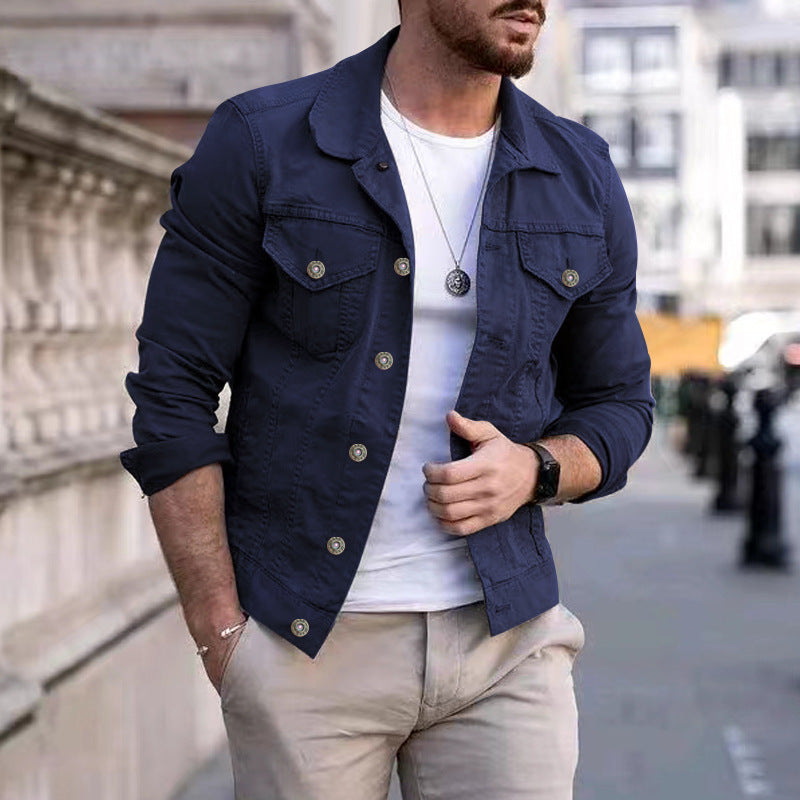 MODEGEIST Herren Jeansjacke: Zeitlos Klassisch