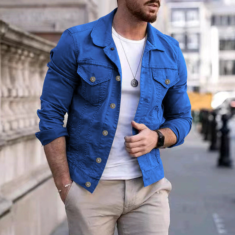 MODEGEIST Herren Jeansjacke: Zeitlos Klassisch