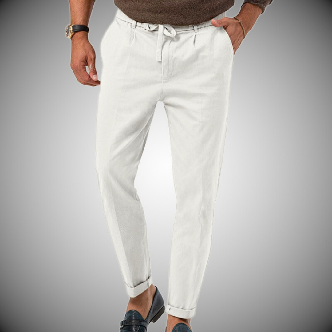 Stylishe Herren-Leinenhose für die tägliche Nutzung – modern und vielseitig
