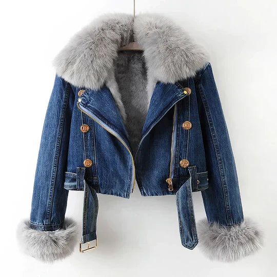 ModeGeist | Modische Denim Jacke Damen