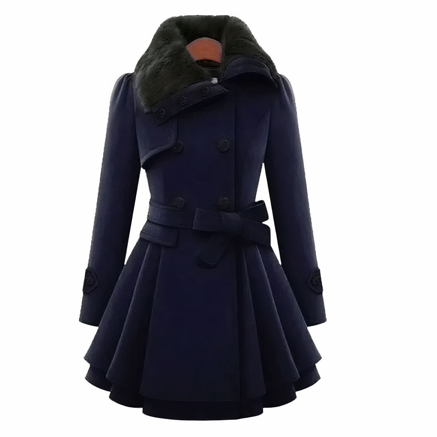Damens Zweireiher Trenchcoat Kamari