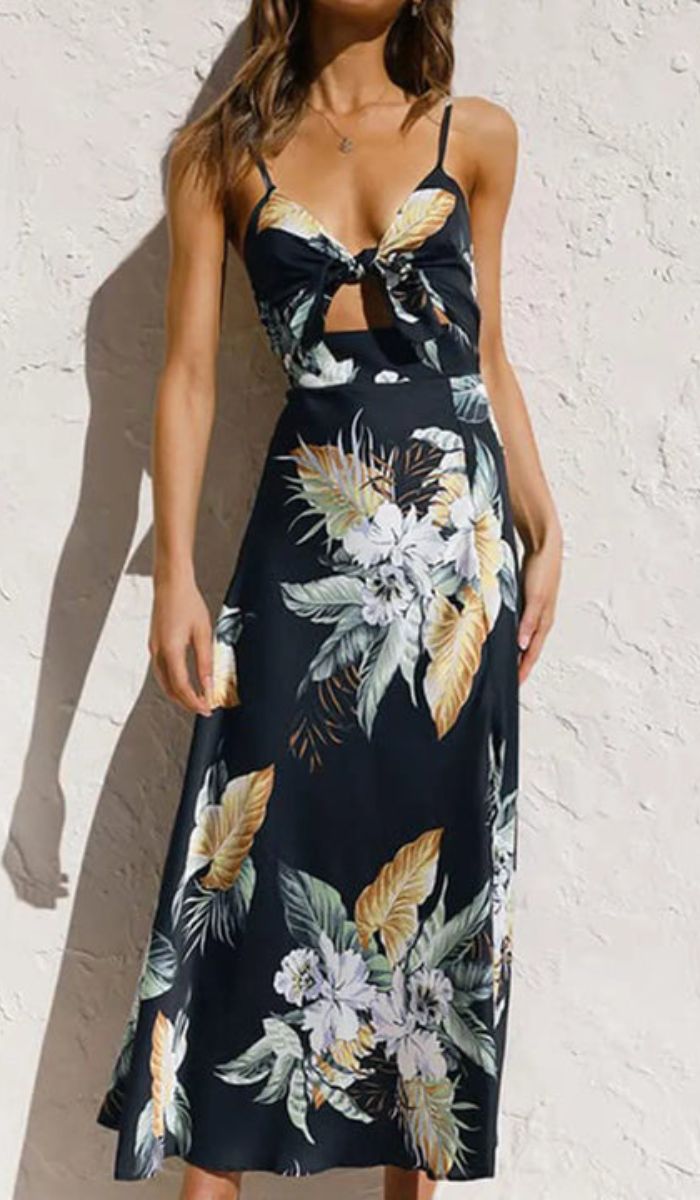Blumendruckkleid von Karlie