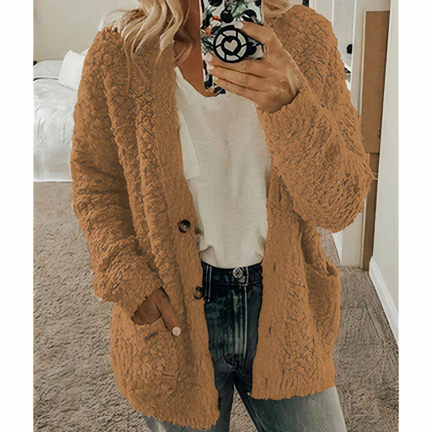 Kuscheliger Strickcardigan – Karolina