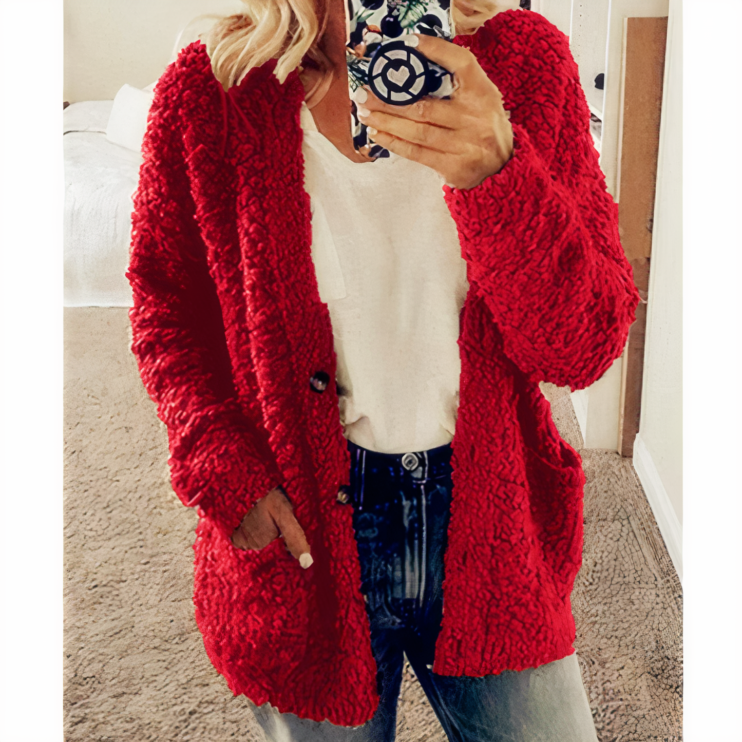 Kuscheliger Strickcardigan – Karolina