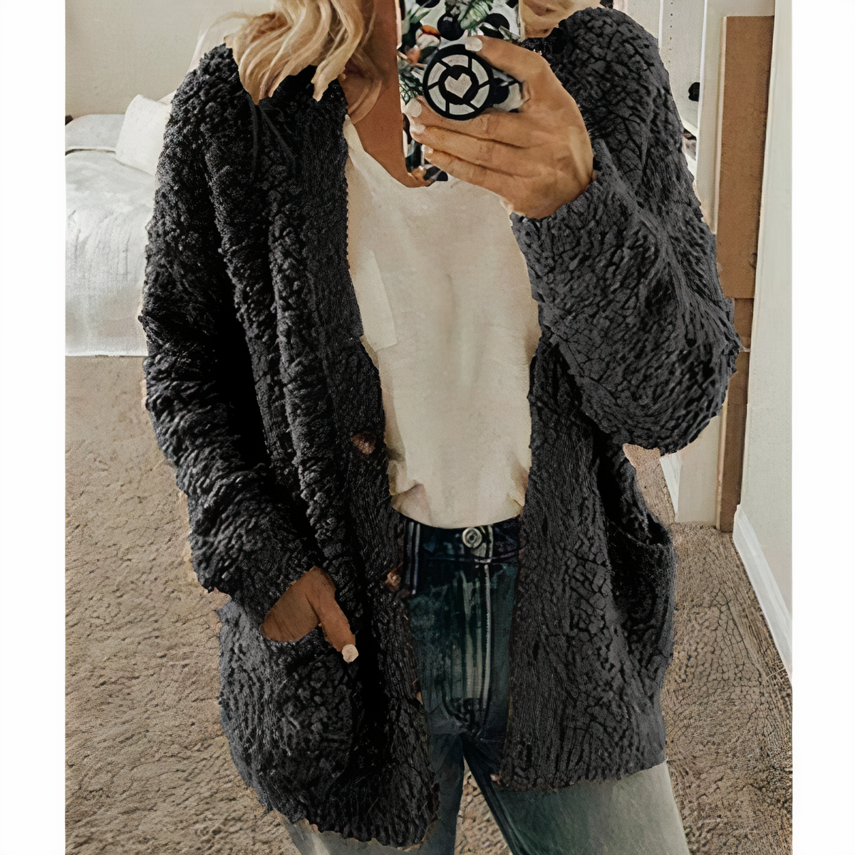 Kuscheliger Strickcardigan – Karolina