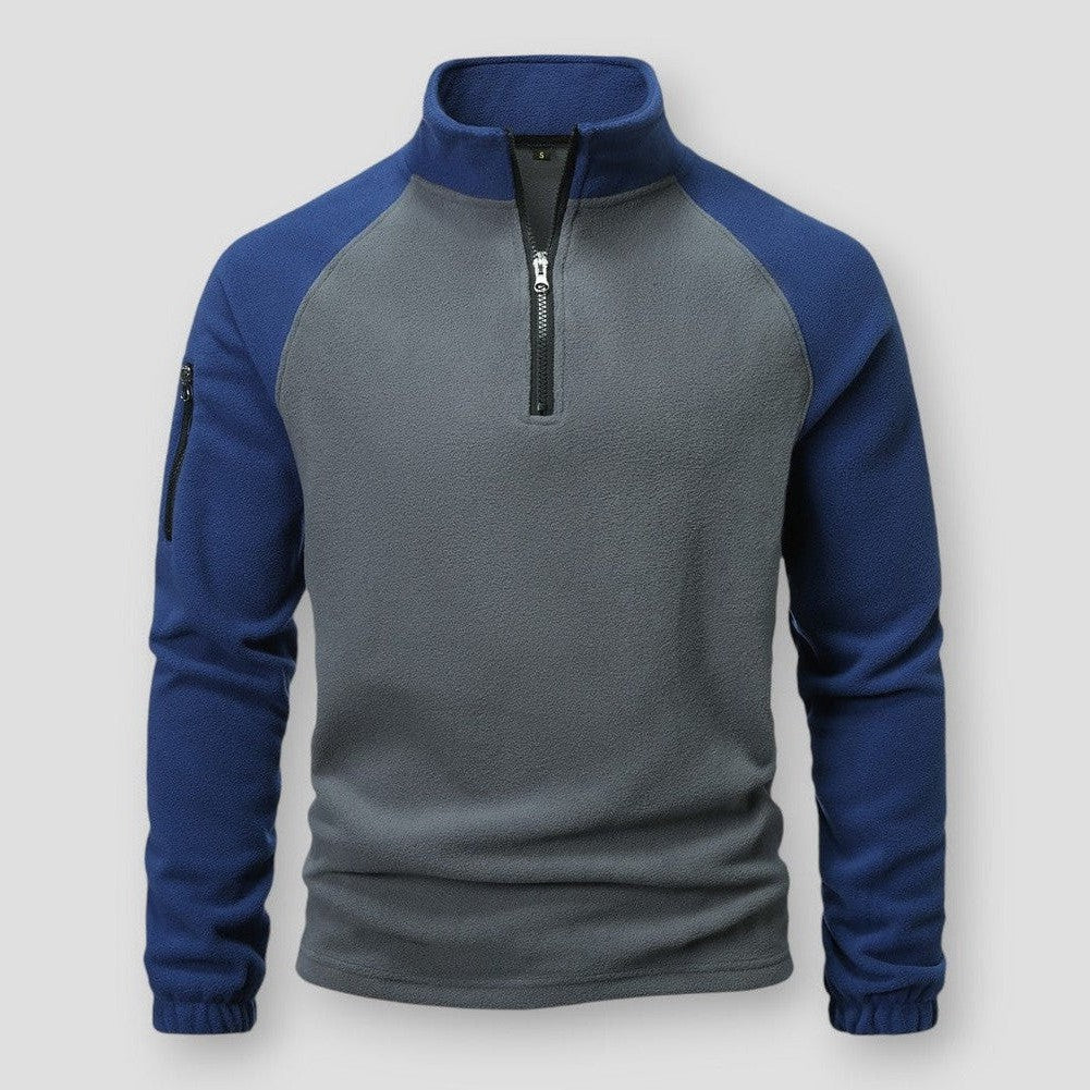 Wärmende Herren Fleecejacke, robust