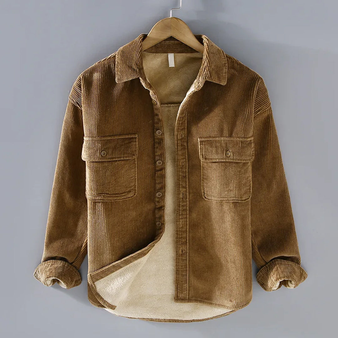 ModeGeist | Corduroy-Hemd Herren Winter