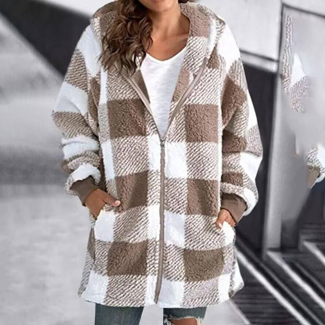 LETITIA: Luxuriöser, kuscheliger Oversize-Hoodie