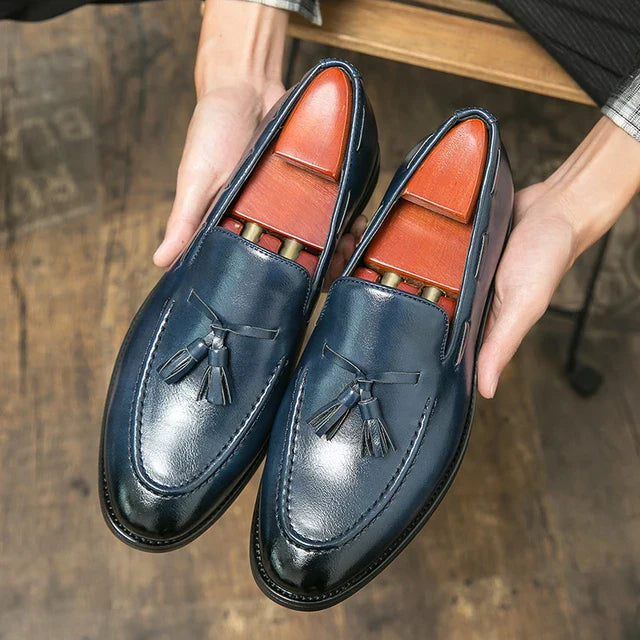 Klassische Herren Mokassin-Slipper von ComfortStyle