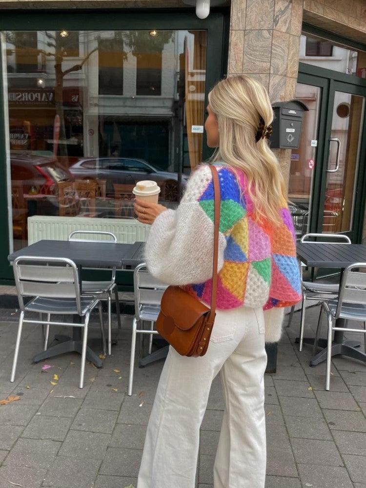 ModeGeist | Bunter Strickpullover