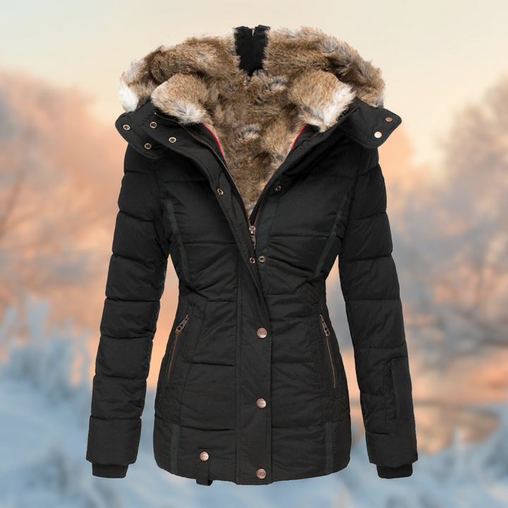 ModeGeist | Gesteppte Jacke mit Warmem Fleece-Futter für Kalte Tage