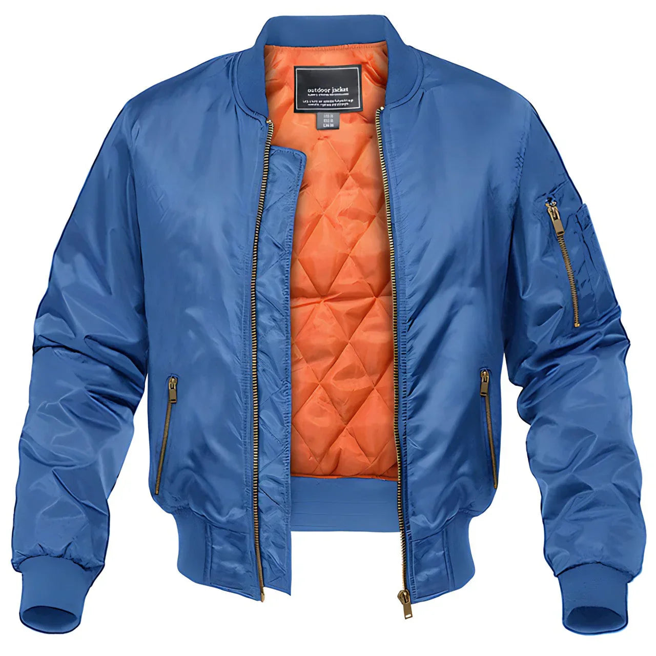 Fliegerjacke für Herren - Leo-Muster