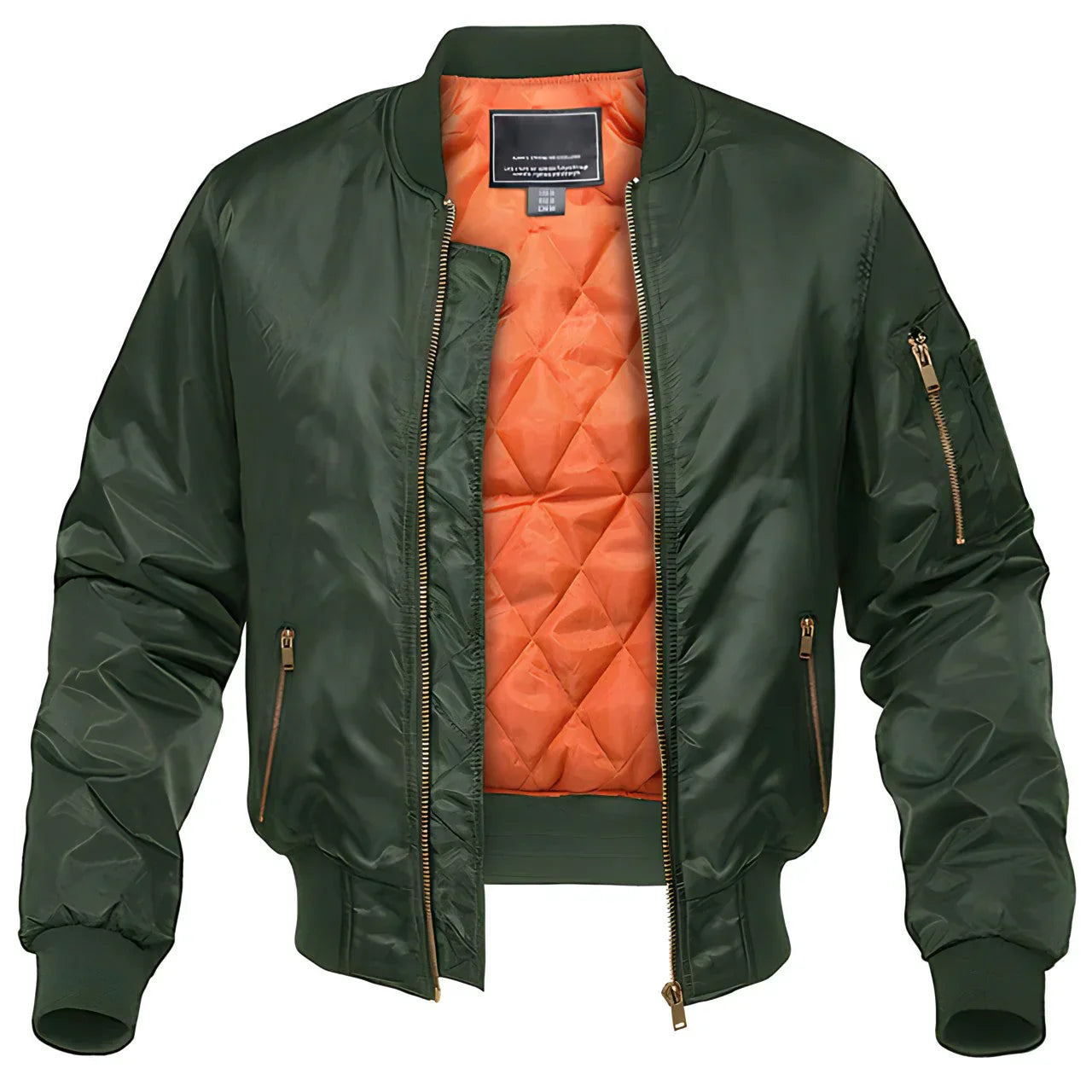 Fliegerjacke für Herren - Leo-Muster