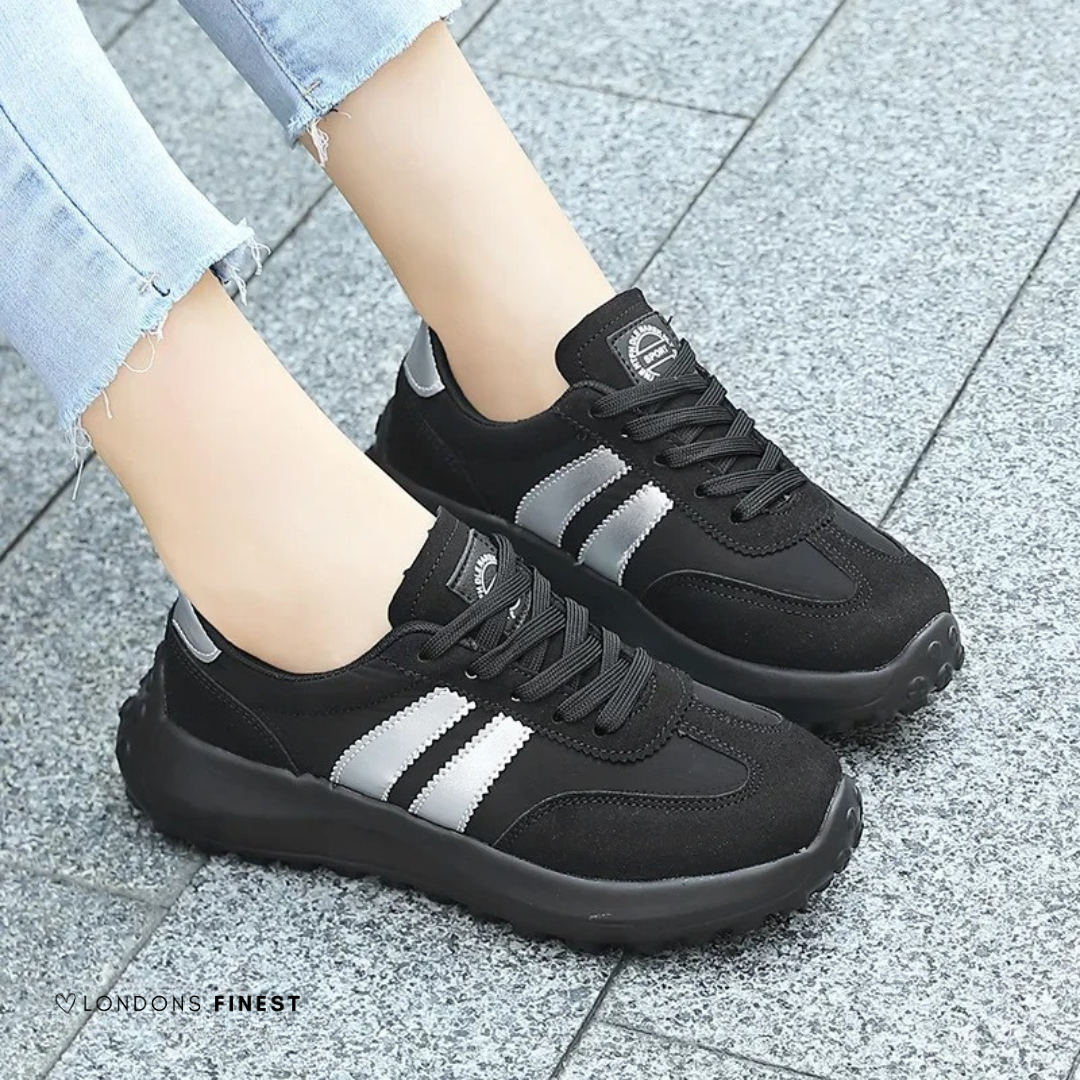 MODEGEIST Damen Komfortschuhe Fußgewölbestütze Gepolstert Atmungsaktiv