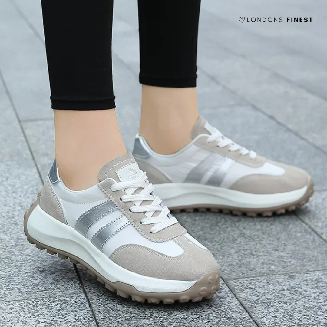 MODEGEIST Damen Komfortschuhe Fußgewölbestütze Gepolstert