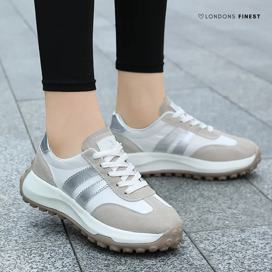 MODEGEIST Damen Komfortschuhe Fußgewölbestütze Gepolstert
