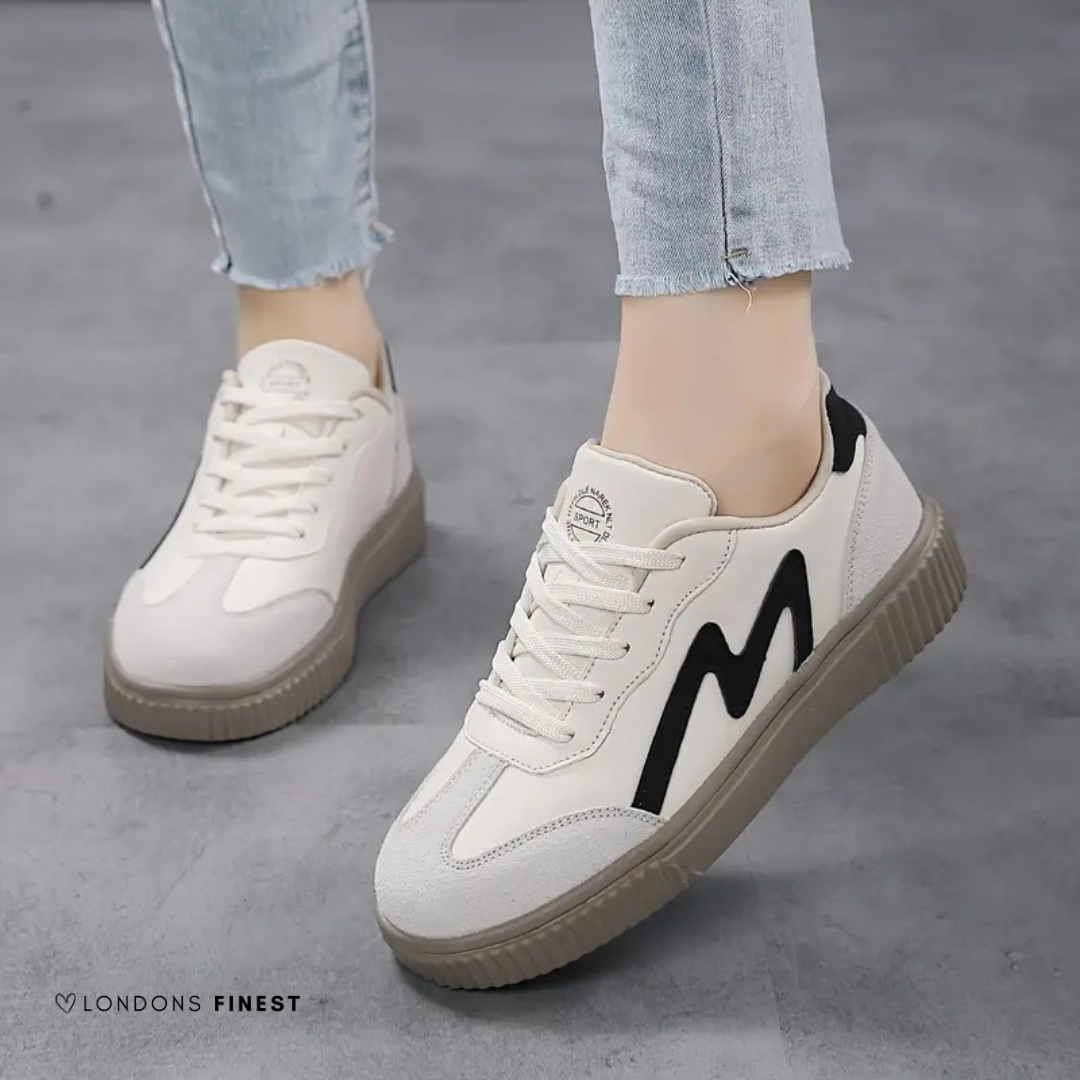 MODEGEIST Damen Komfortschuhe Atmungsaktiv Unterstützend Casual