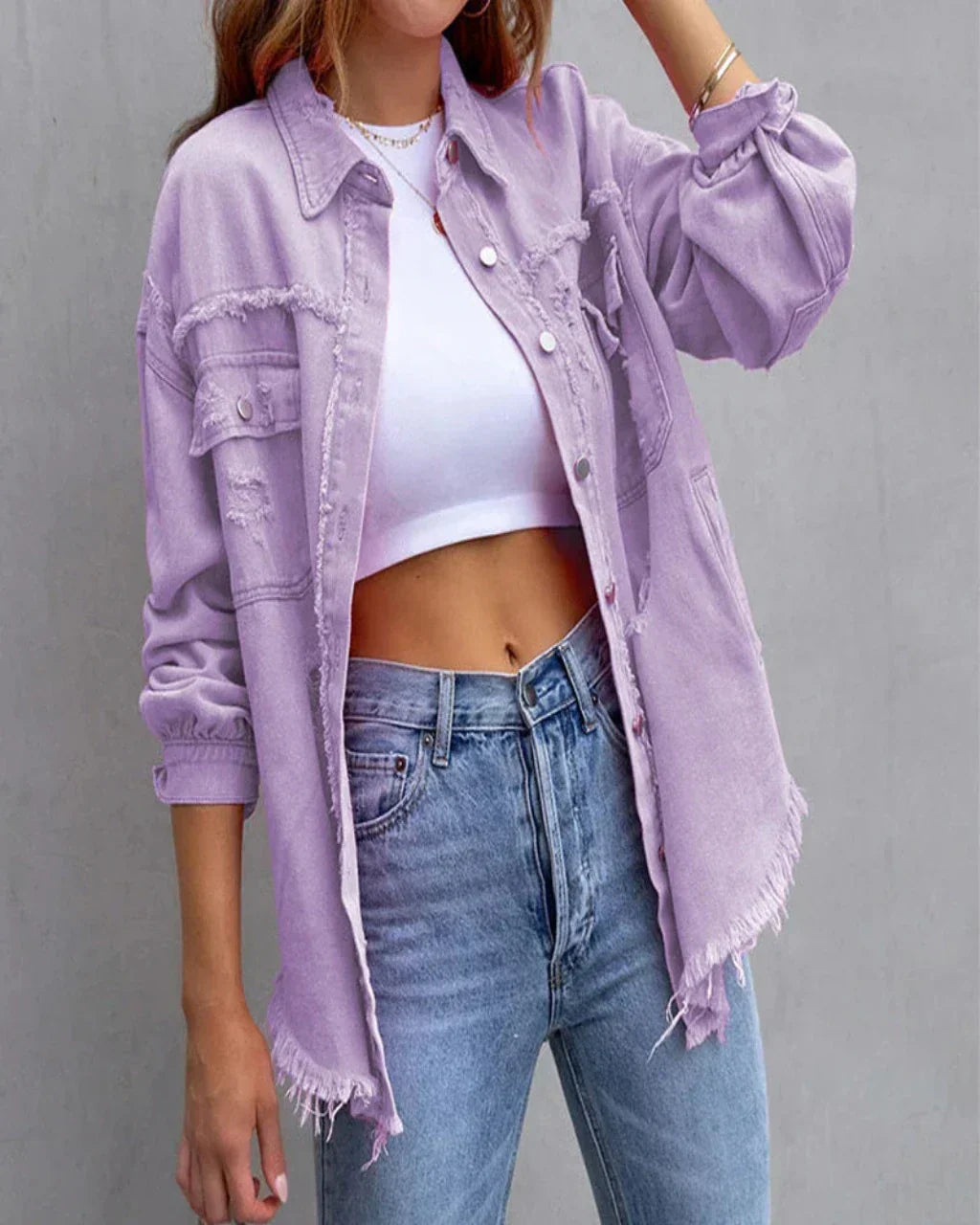 ModeGeist | Torn Denimjacke