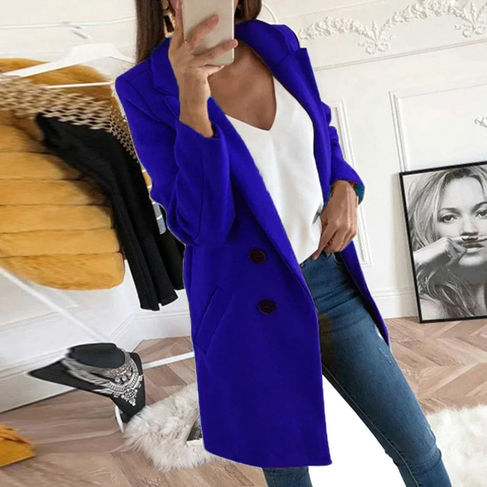 Klassischer Mantel Modell Louise