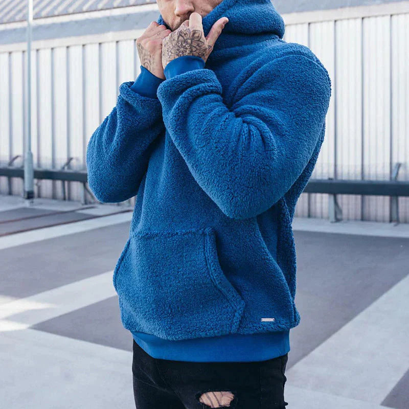 Kuscheliger Kapuzenpullover mit langen Ärmeln – Louis
