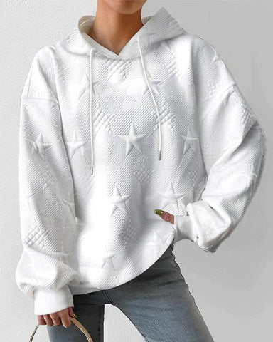 Damensweater mit Sternenmuster von Fudus