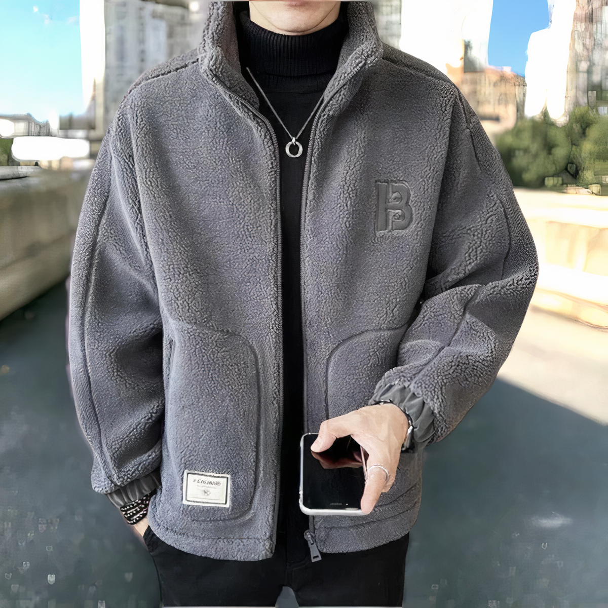 Fleecejacke Lukas – warm gefüttert