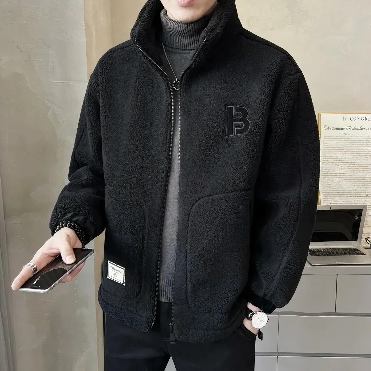 Fleecejacke Lukas – warm gefüttert