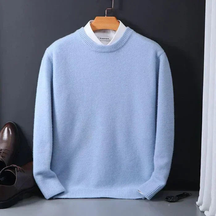 ModeGeist | Sweater - Herren Kaschmir Lockere Sweater