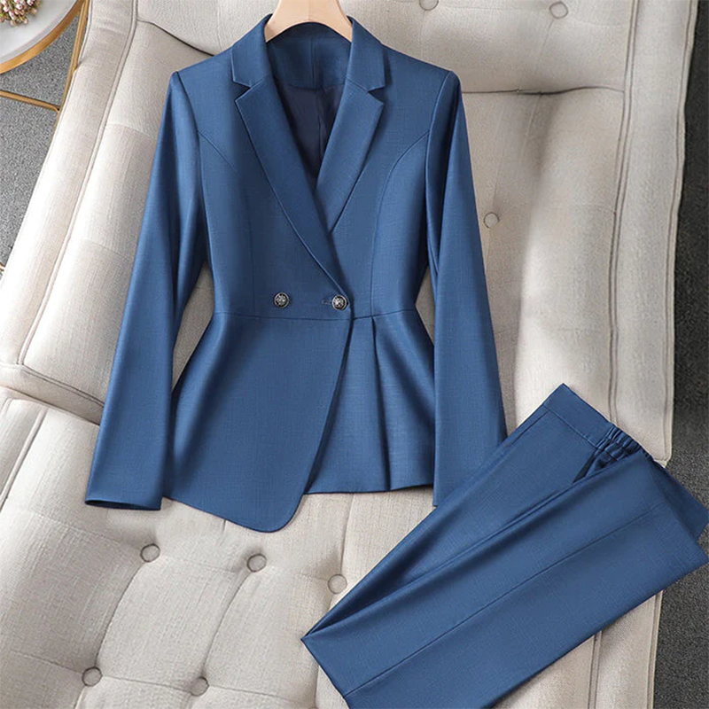 Avelena Executive Blazer and Skirt Suit
