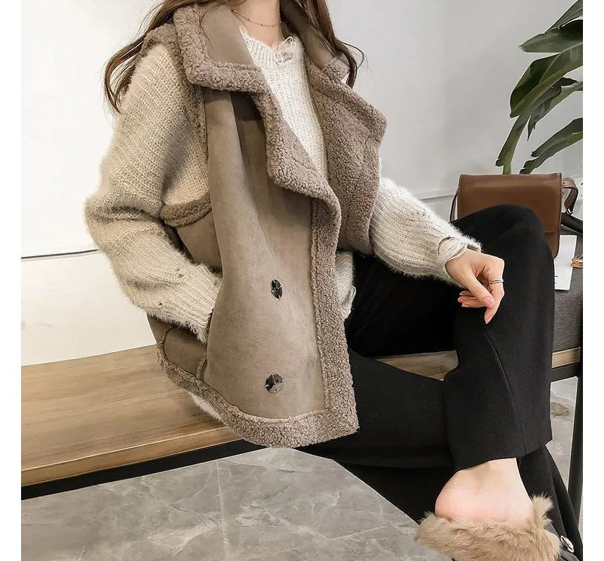 ModeGeist | Leder Winterweste Stilvoll & Zeitlos