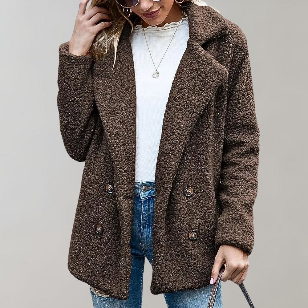 Kurze, modische Winterjacke von Lanaia für Damen