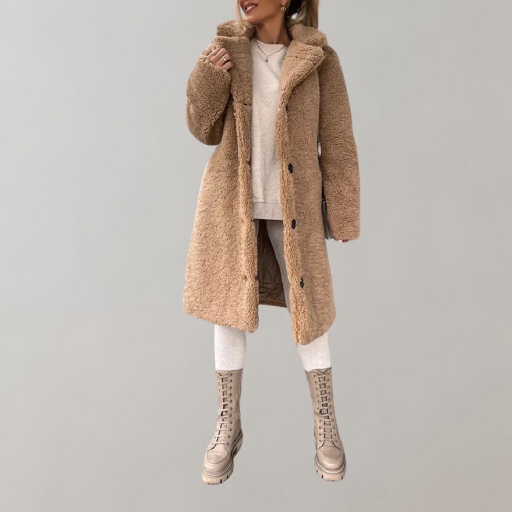 ModeGeist | Teddy Jack für Damen Weiß Warm und Trendy