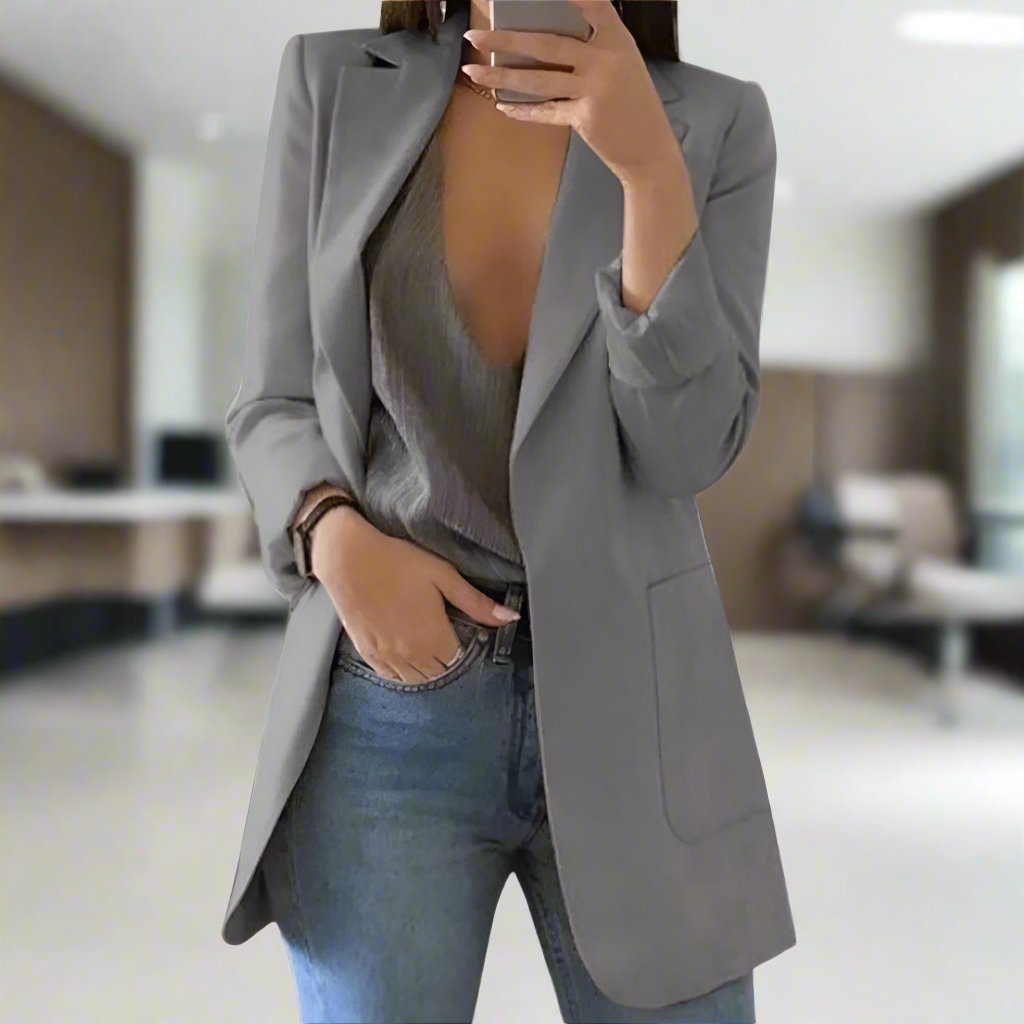 ModeGeist | Blazer - Tailored Fit - Einreiher - Klassischer Reverskragen