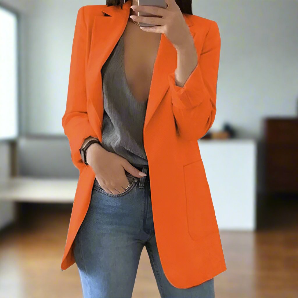 ModeGeist | Blazer - Tailored Fit - Einreiher - Klassischer Reverskragen