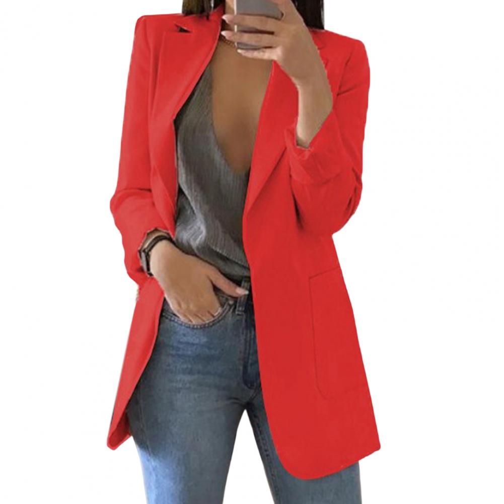 ModeGeist | Langer Damenblazer Für Eleganten Look