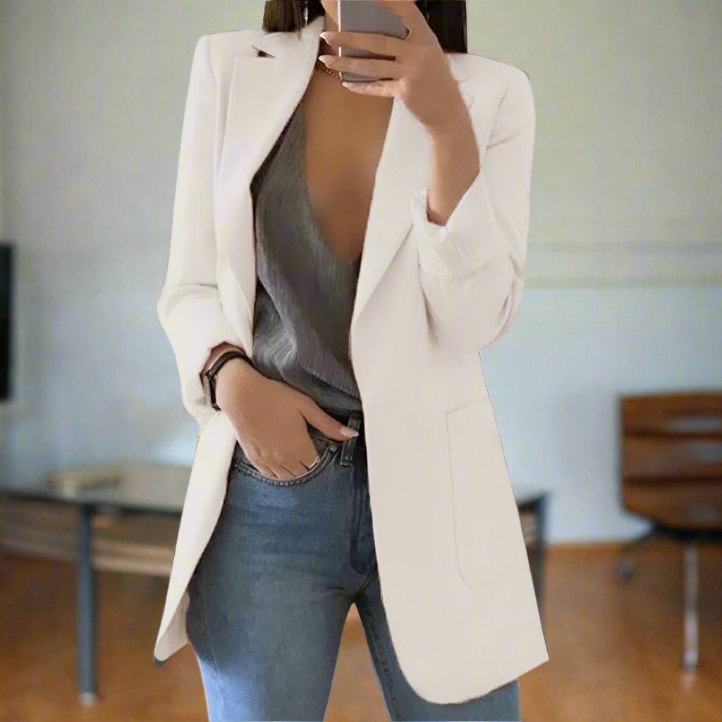 ModeGeist | Blazer - Tailored Fit - Einreiher - Klassischer Reverskragen