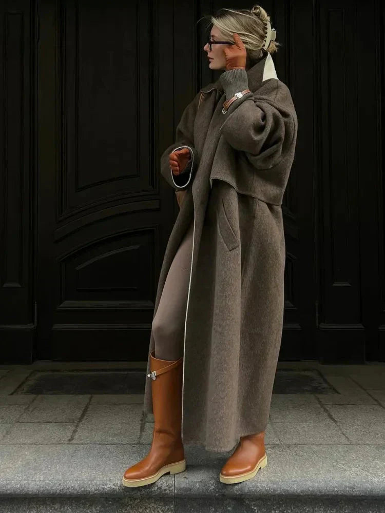 ModeGeist | Oversized Jack Eleganter Trenchcoat