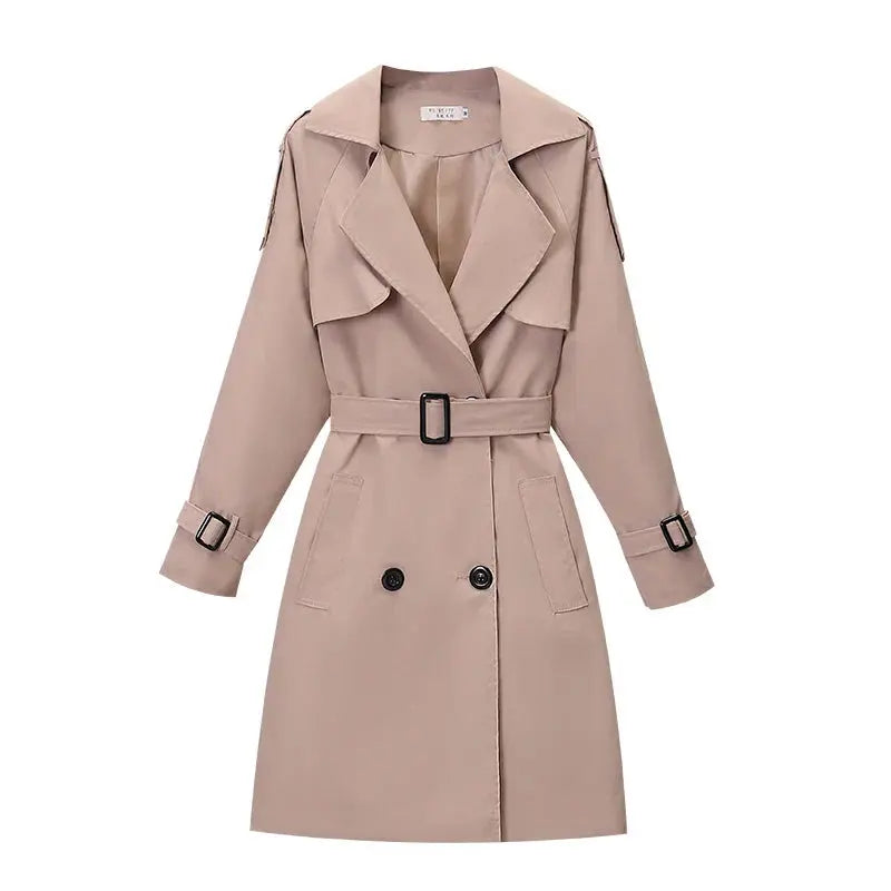 ModeGeist | Eleganter Schicker Trenchcoat Traf Riem