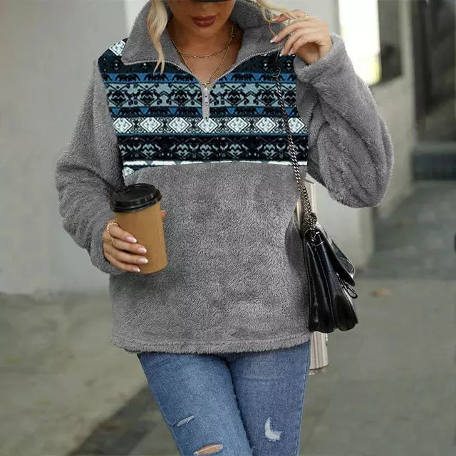 ModeGeist | Pullover mit Geometrischem Print