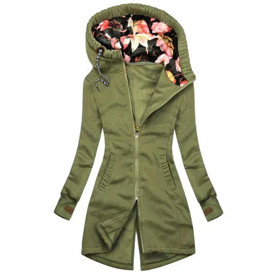 ModeGeist | Kapuzenjacke mit Reißverschluss für Damen