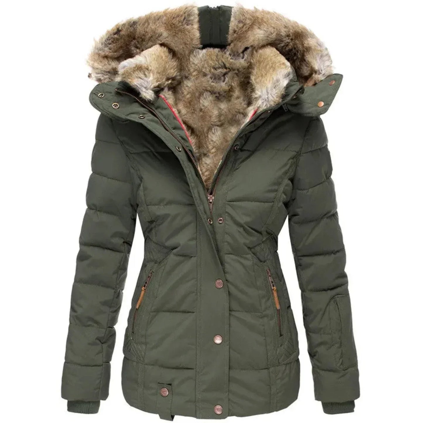 ModeGeist | Luxusjacke Moderner Stil Ideal für Herbst Winter für Damen