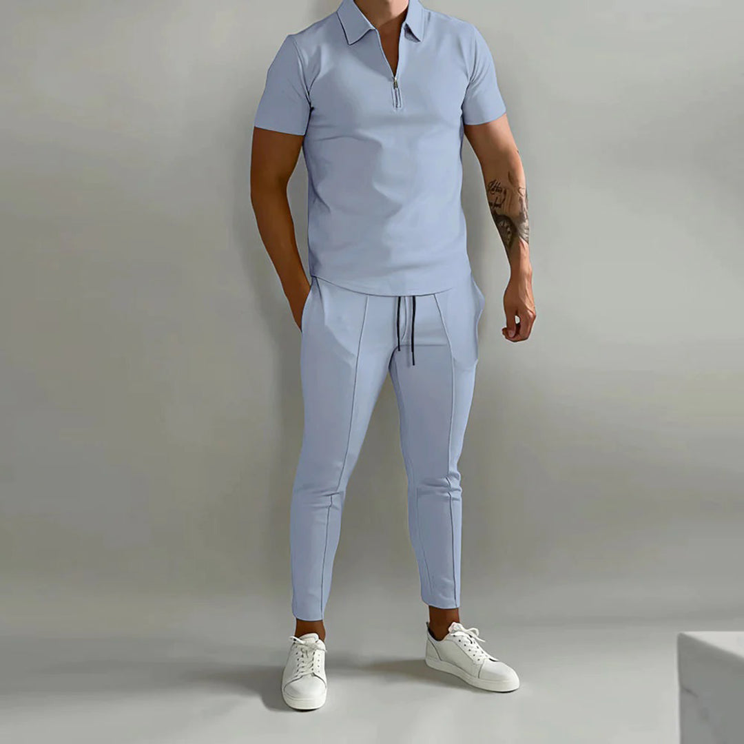 Schmale Poloshirts und Jogginghosen für Herren